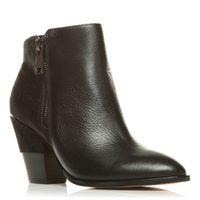 moda in pelle laroux black smart short boots