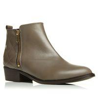 Moda in Pelle Kaori Taupe Smart Short Boots