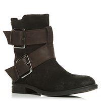 moda in pelle brunah black casual short boots