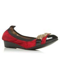 moda in pelle hamptons red casual shoes