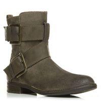 moda in pelle brunah taupe casual short boots