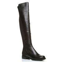 Moda in Pelle Tropp Black Smart Long Boots