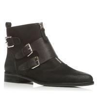 Moda in Pelle Cobalt Black Smart Short Boots