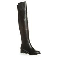 moda in pelle treble black smart long boots