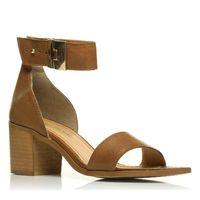 Moda in Pelle Mardan Tan Heeled Day Sandals