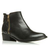 Moda in Pelle Kaori Black Smart Short Boots