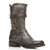 moda in pelle davinci grey casual mid calf boots