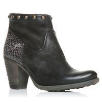 Moda in Pelle Brendan Black Casual Short Boots