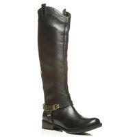 Moda in Pelle Hailie Black Casual Long Boots