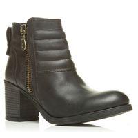 Moda in Pelle Beatrix Black Casual Short Boots