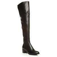 moda in pelle vita black smart long boots