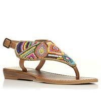 Moda in Pelle Noahs Multicoloured Flat Day Sandals