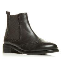 moda in pelle blakely black casual short boots