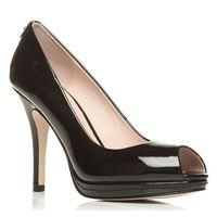 Moda in Pelle Cavallo Black Heeled Day Shoes