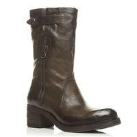 moda in pelle espley brown casual mid calf boots