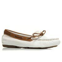 Moda in Pelle Bernie White Casual Shoes