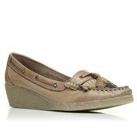 Moda in Pelle Genaveve Taupe Casual Shoes