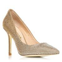 Moda in Pelle Jagger Gold Glitz/Glam Shoes