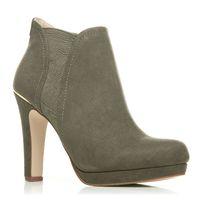 moda in pelle minera taupe smart short boots