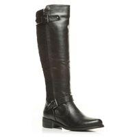 moda in pelle hooton black casual long boots