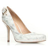 moda in pelle crully white heeled day shoes