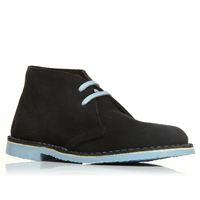 moda in pelle foxton black casual short boots