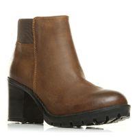 Moda in Pelle Abrianna Tan Casual Short Boots