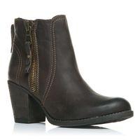 Moda in Pelle Chenders Dark Brown Casual Short Boots