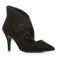 Moda in Pelle Carmelo Black Heeled Day Shoes