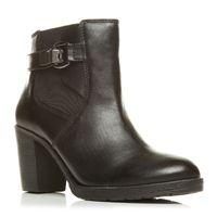 Moda in Pelle Carbon Black Smart Short Boots