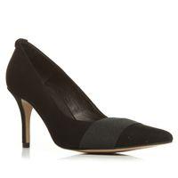 Moda in Pelle Colwin Black Heeled Day Shoes