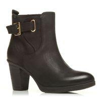 Moda in Pelle Craley Black Casual Short Boots