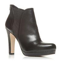 moda in pelle minera black smart short boots