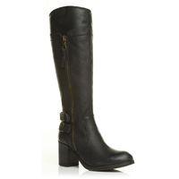 Moda in Pelle Idah Black Casual Long Boots