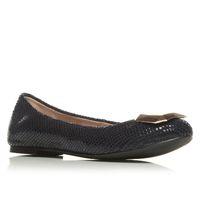 Moda in Pelle Elicia Navy Flat Day Shoes