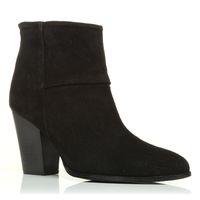 Moda in Pelle Kirra Black Smart Short Boots