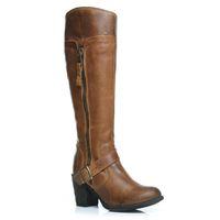 moda in pelle idabesq tan casual long boots