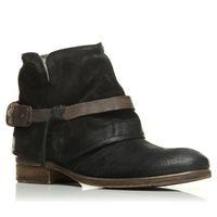 Moda in Pelle Bolivia Black Casual Short Boots