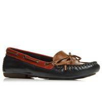 Moda in Pelle Bernie Navy Casual Shoes