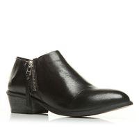 Moda in Pelle Benita Black Casual Short Boots