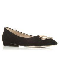 Moda in Pelle Fraiser Black Heeled Day Shoes