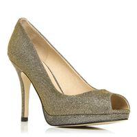 Moda in Pelle Cavallo Pewter Heeled Day Shoes