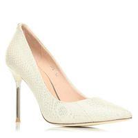 Moda in Pelle Jolies White Glitz/Glam Shoes