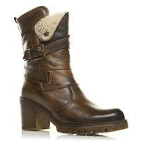 moda in pelle corbin brown casual short boots