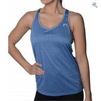 More Mile Marl Ladies\' Running Vest - Size: L - Colour: Blue