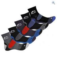 More Mile Cheviot Trail Running Socks (5 Pack) - Size: 5.5-8