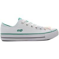 Monotox Mntx Long Way Whitegreen women\'s Shoes (Trainers) in white