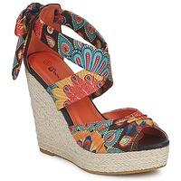 moony mood firnil womens sandals in multicolour