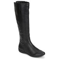 moony mood gurlen womens high boots in black