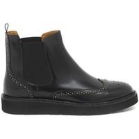 moda stivaletto stile inglese nero borchie womens mid boots in multico ...